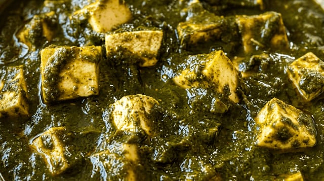 Palak Paneer.