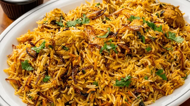 Lamb Biryani.