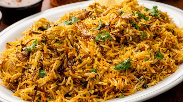Chicken Biryani.