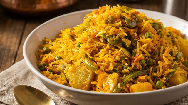Veg Biryani.