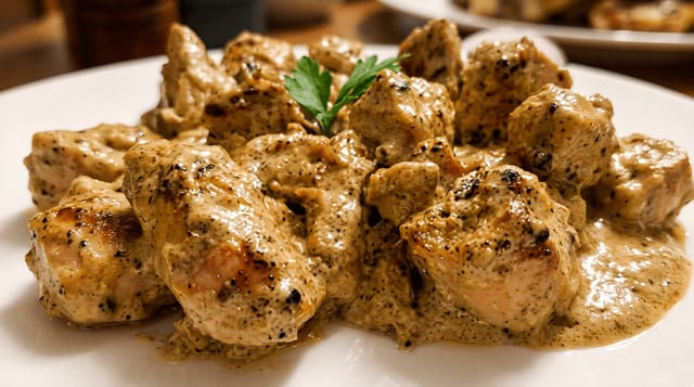 Murgh Malai Tikka.