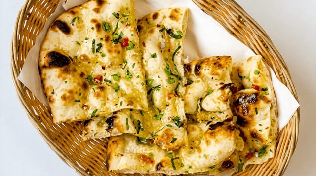 Chilli Coriander Naan.