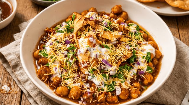 Samosa Chaat.
