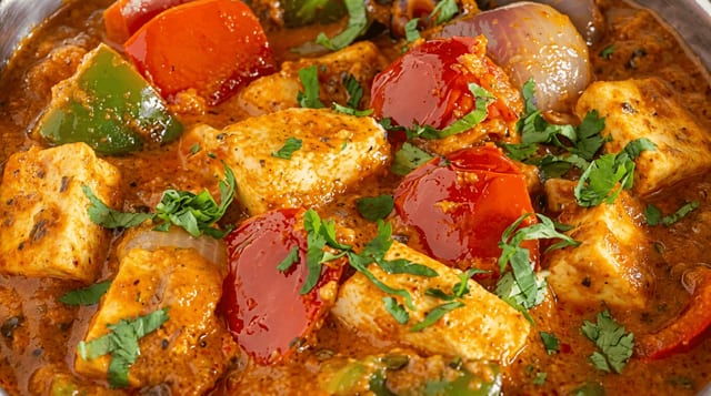 Kadahi Paneer.