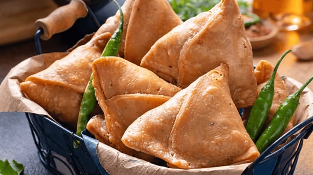 Veg Samosa.
